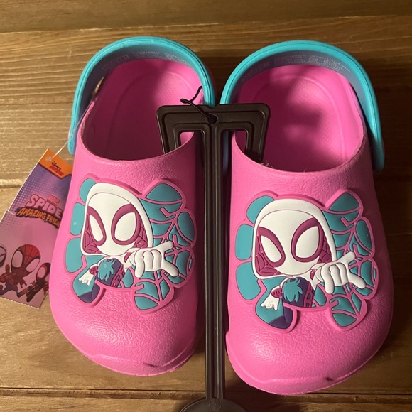 NWT Marvel Spidey & Friends Toddler Kids EVA Clog Sandal size 7-8 (rm16) - Picture 3 of 7